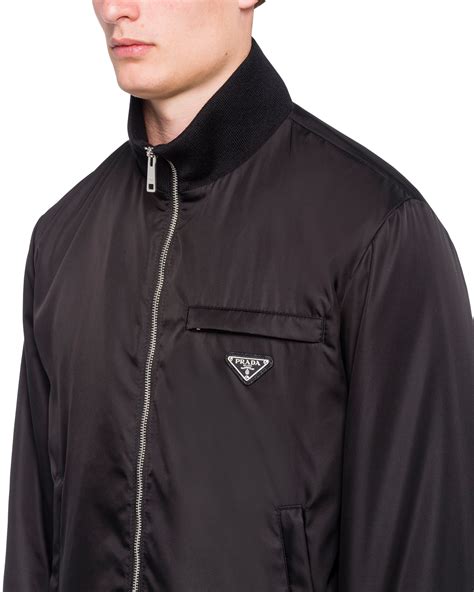 prada jacketuomo|prada nylon jacket women's.